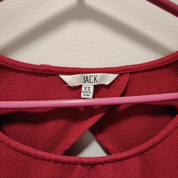 Jack Red Wine Women's Dress Size XS - Picture 4 of 6